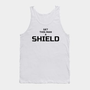 Get this man a shield Tank Top